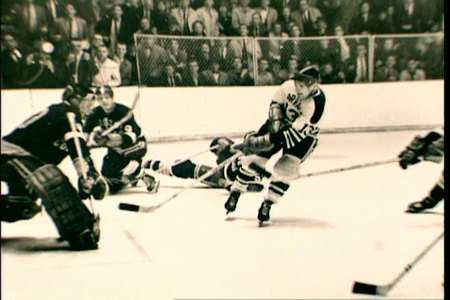 Gene Scoring against BC in the 1963 ECAC Final